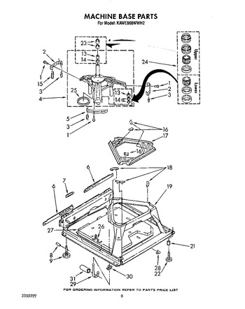 Diagram for KAWE860WAL2