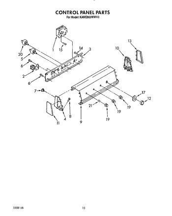 Diagram for KAWE860WWH3