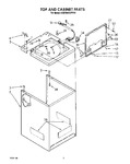 Diagram for 02 - Top And Cabinet, Lit/optional