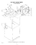 Diagram for 02 - Top And Cabinet , Literature And Optional