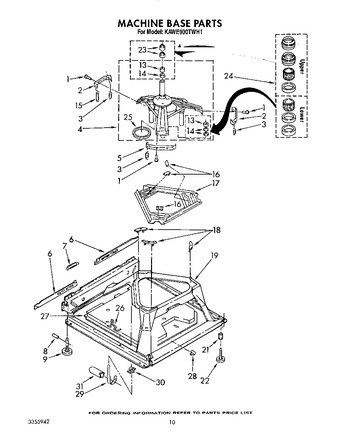 Diagram for KAWE900TWH1