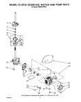 Diagram for 09 - Brake, Clutch, Gearcase, Motor And Pump