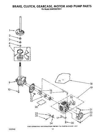 Diagram for KAWE900TWH1