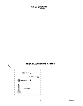 Diagram for KAWE977BWH0