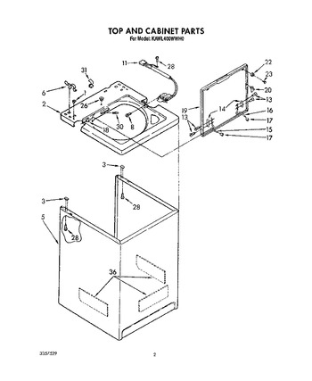 Diagram for KAWL400WWH0