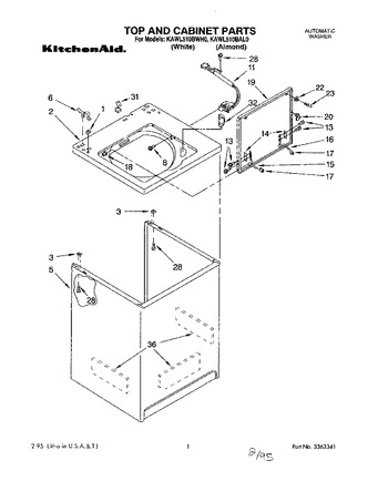 Diagram for KAWL510BWH0