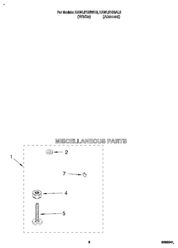 Diagram for KAWL510BWH0