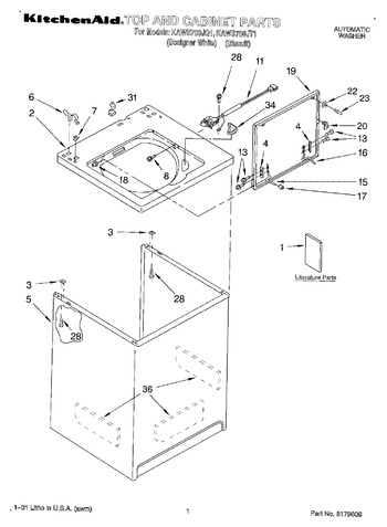 Diagram for KAWS700JQ1