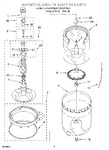 Diagram for 03 - Agitator, Basket And Tub