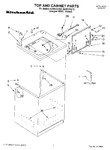 Diagram for 01 - Top And Cabinet, Literature