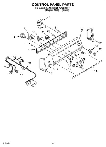 Diagram for KAWS750LT1