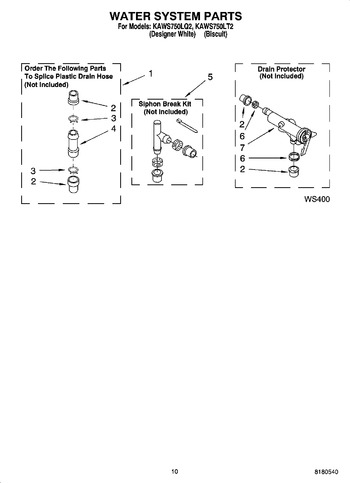 Diagram for KAWS750LQ2