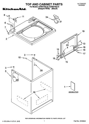 Diagram for KAWS750LQ3