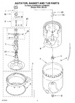 Diagram for 03 - Agitator, Basket And Tub