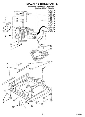 Diagram for KAWS850JT3