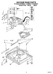 Diagram for 05 - Machine Base Parts