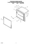 Diagram for 07 - Freezer Door Parts