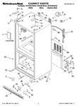 Diagram for 01 - Cabinet Parts