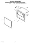 Diagram for 07 - Freezer Door Parts