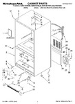 Diagram for 01 - Cabinet Parts