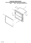 Diagram for 07 - Freezer Door Parts, Optional Parts (not Included)