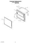 Diagram for 07 - Freezer Door Parts