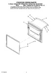 Diagram for 05 - Freezer Door Parts