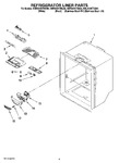 Diagram for 03 - Refrigerator Liner Parts