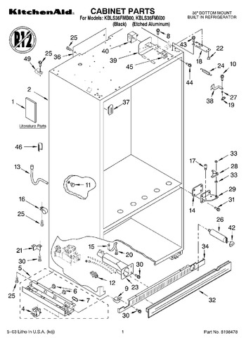 Diagram for KBLS36FMX00