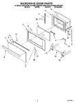 Diagram for 06 - Microwave Door Parts, Optional Parts
