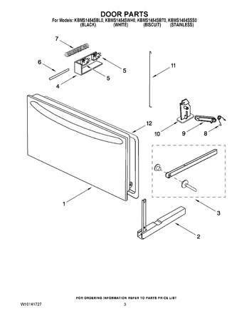 Diagram for KBMS1454SWH0