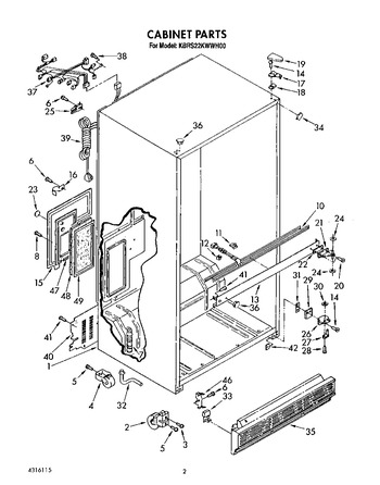 Diagram for KBRS22KWAL00