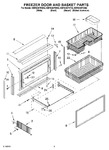 Diagram for 06 - Freezer Door And Basket Parts