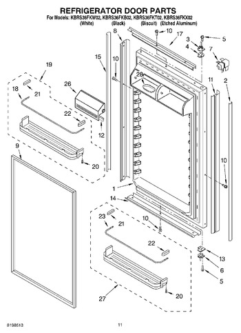 Diagram for KBRS36FKX02