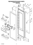 Diagram for 10 - Refrigerator Door Parts