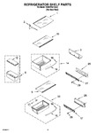 Diagram for 07 - Refrigerator Shelf Parts