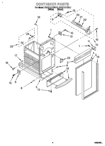 Diagram for KCCC151DWH1