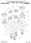 Diagram for 01 - Cooktop, Burner And Grate