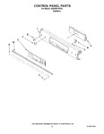 Diagram for 09 - Control Panel Parts