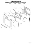 Diagram for 03 - Oven Door Parts