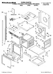 Diagram for 01 - Oven Parts