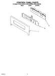 Diagram for 02 - Control Panel Parts