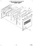 Diagram for 02 - Upper Oven Door