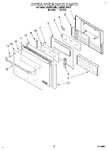 Diagram for 02 - Upper Oven Door