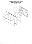 Diagram for 06 - Lower Oven Door