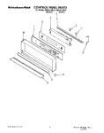 Diagram for 01 - Control Panel, Lit/optional