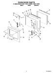 Diagram for 03 - Oven Door Parts