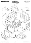 Diagram for 01 - Oven Parts