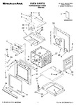 Diagram for 01 - Oven Parts