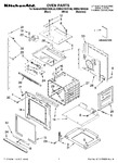 Diagram for 01 - Oven Parts